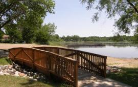 Bridge at Spring Lake Park